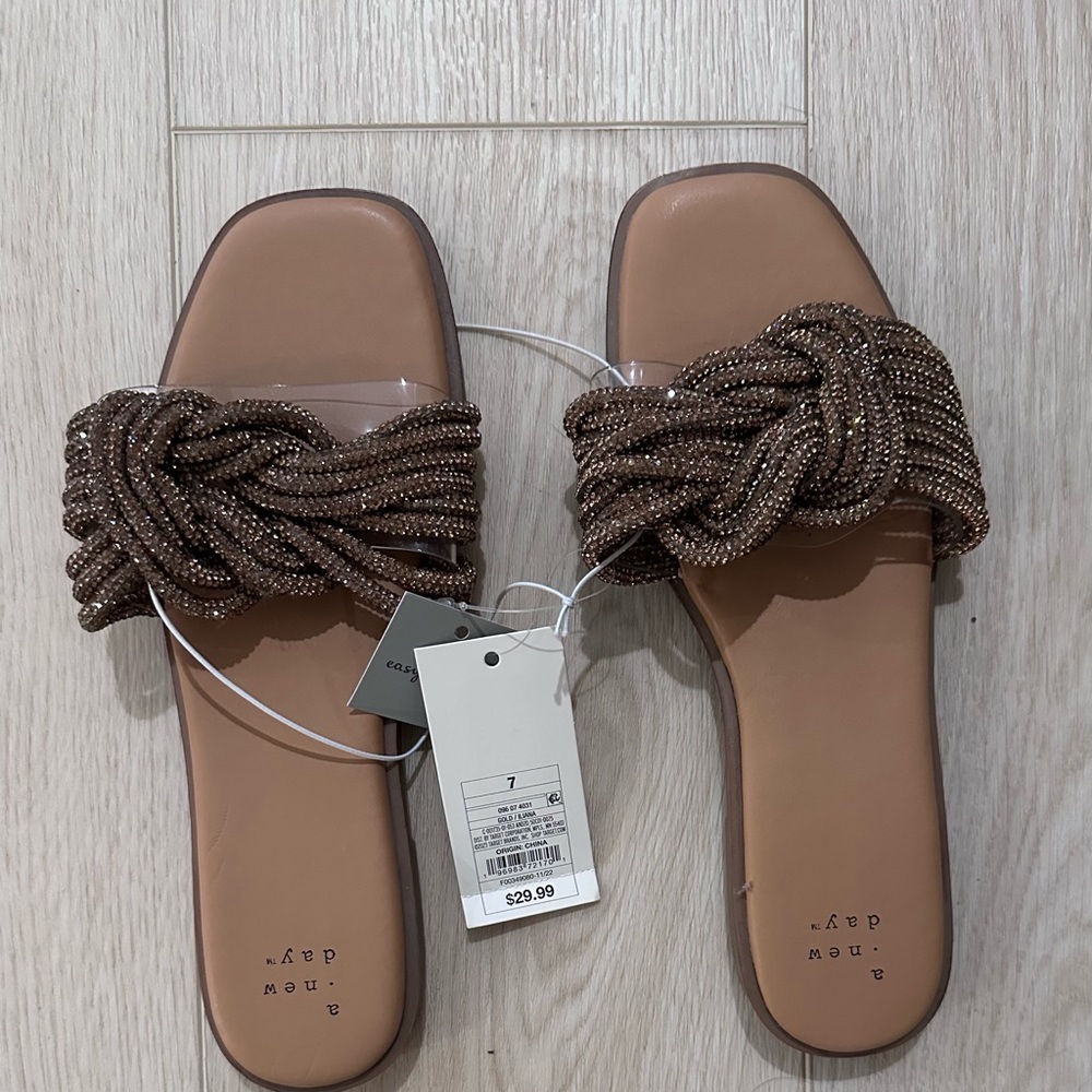 Women's Iliana Slide Sandals - A New
Day